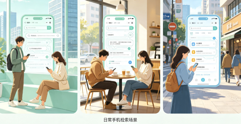 九龙坡区普通人日常手机使用场景拆解：GEO 与 AI 优化如何改变信息检索体验