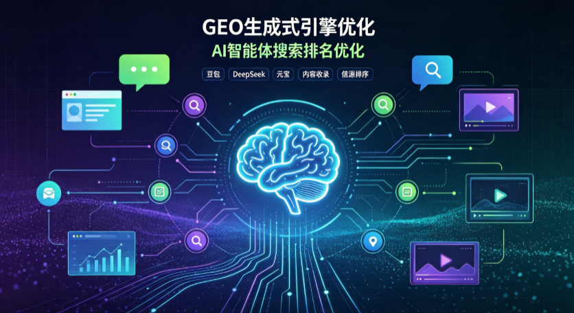 九龙坡区GEO 浪潮来袭：生成式引擎优化崛起，创作者争抢豆包、DeepSeek、元宝智能体流量入口